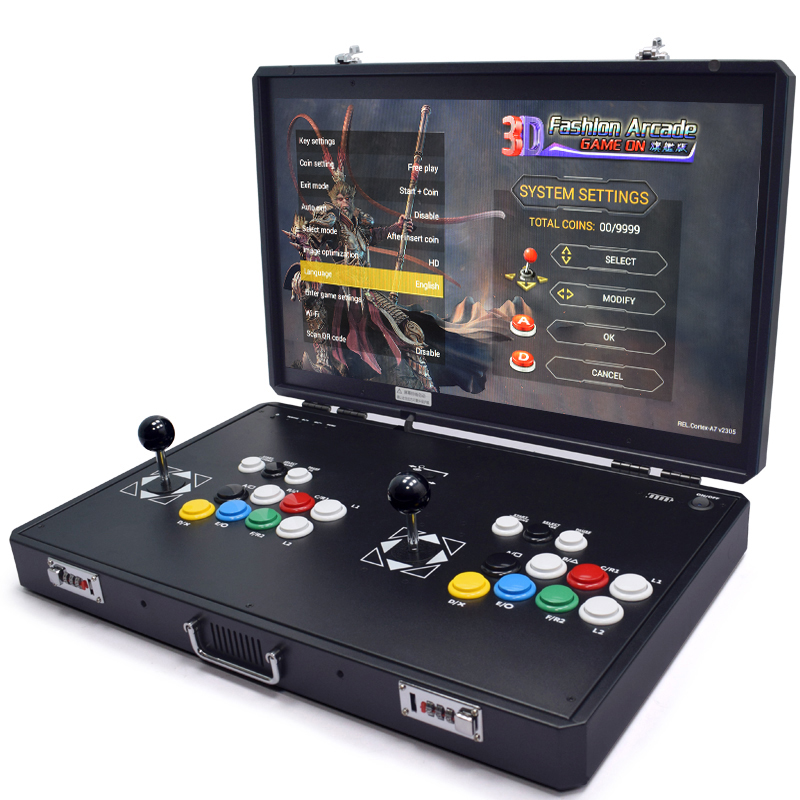 Coin Pusher Machine - 판도라 H3 LCD 아케이드 콘솔, 23000