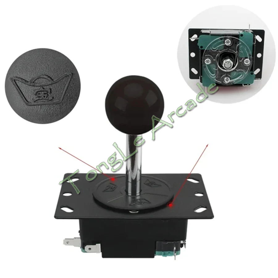 바오리안 조이스틱 8방향 볼 핸들 커맨드 코인 판도라  - Joystick Arcade Parts 리뷰 및 가격
