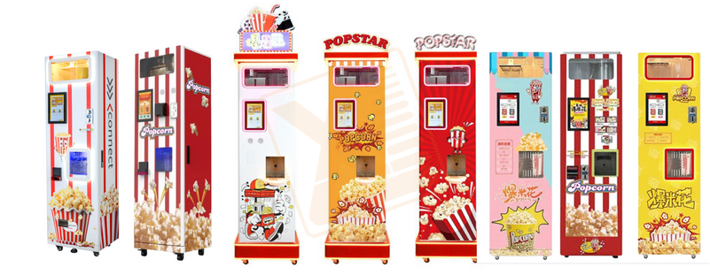 공항, 쇼핑센터, 상업용으로 적합한 코인 작동식 팝콘  - Popcorn Vending Machine 리뷰 및 가격