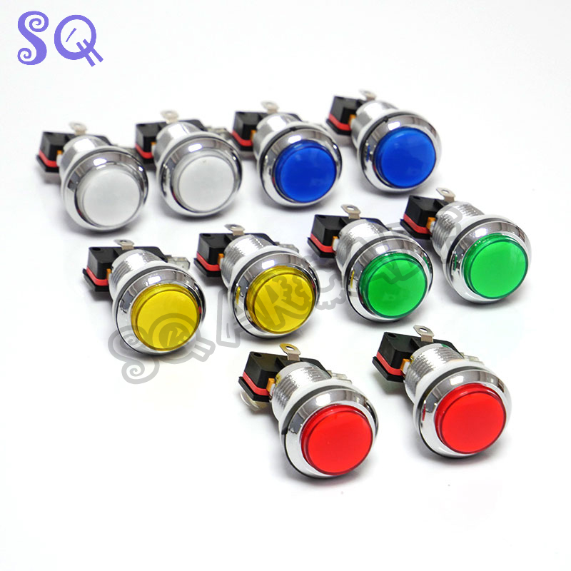 8pcs 아케이드 판도라 콘솔 LED 조명 푸시 버튼  - Arcade Ticket Machine 리뷰 및 가격