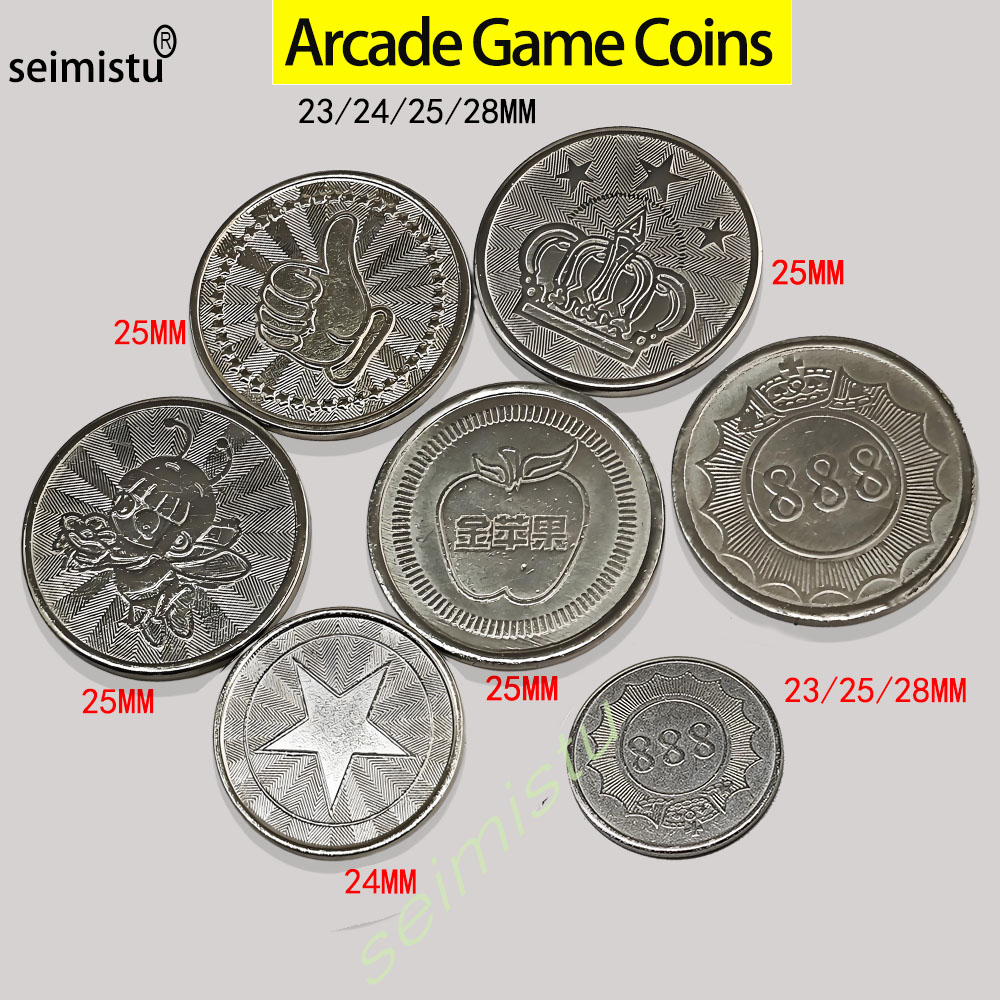 100개 스테인레스 스틸 23/24/25mm 토큰 크라 - Coin Acceptor Selector 리뷰 및 가격