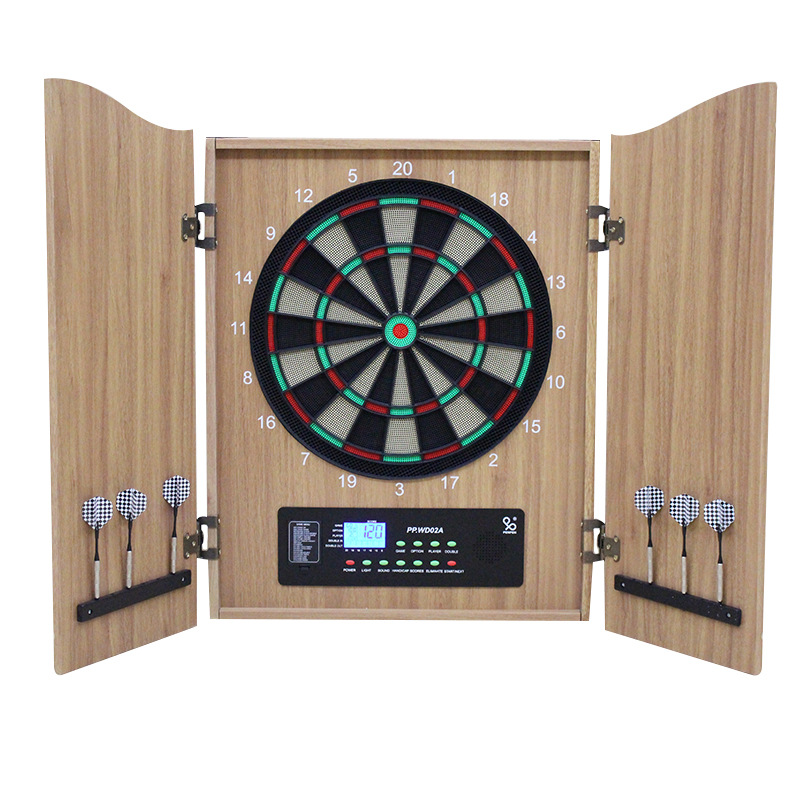 고급 원목 전자 다트 보드 캐비닛 자동 점수 계산 시스 - Electronic Dartboard Cabinet 리뷰 및 가격