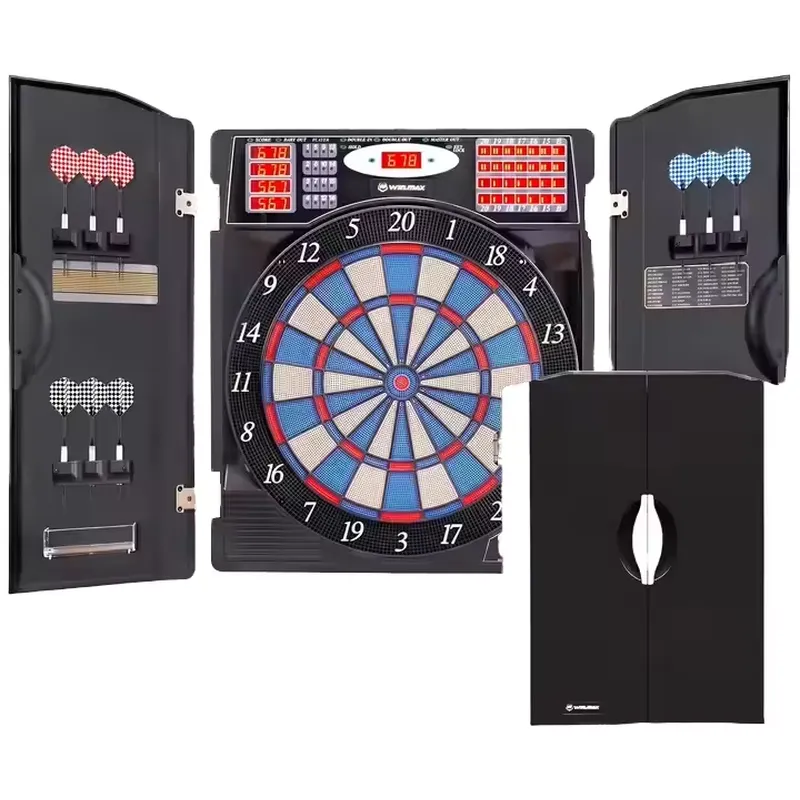 내구성 있는 플라스틱 안전 LED 전자식 양면 트레이닝 - Electronic Dartboard Cabinet 리뷰 및 가격